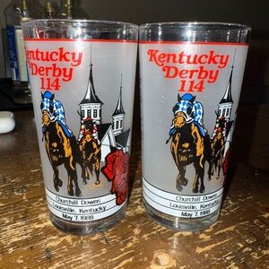 Kentucky Derby 114 Commemorative Glasses